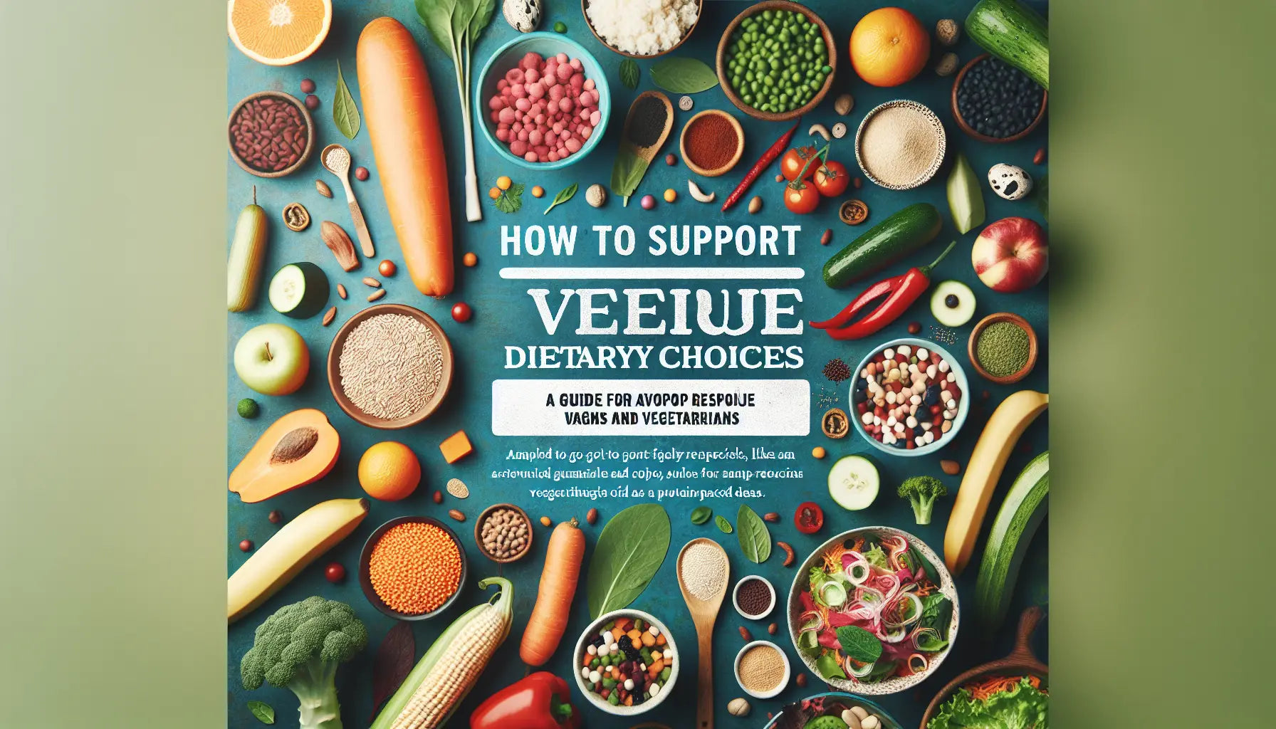 Vegan and vegetarian dietary choices