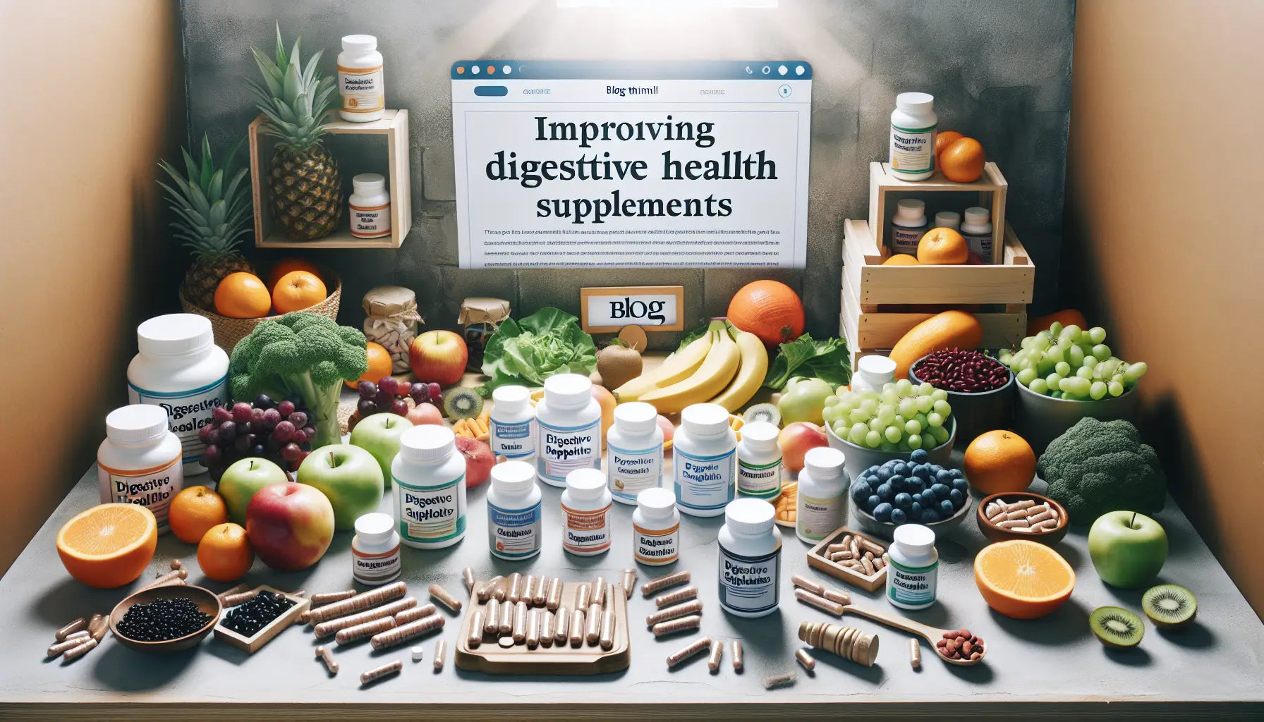 Digestive health supplements