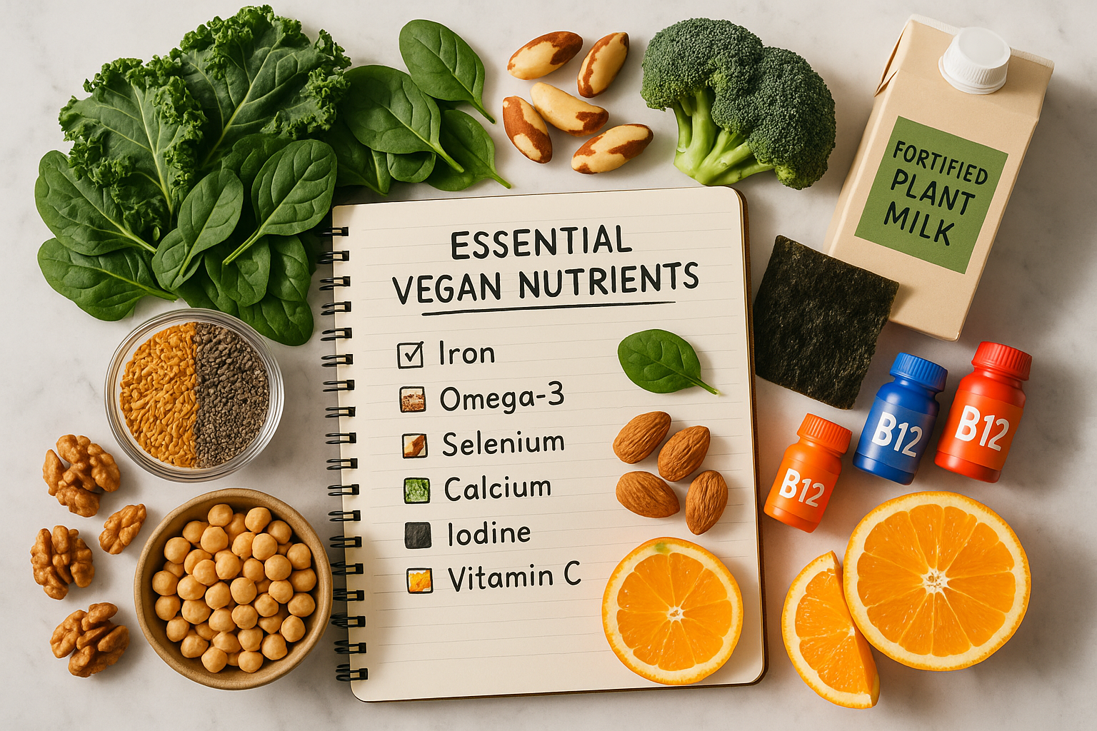 The Essential Vegan Nutrient Checklist
