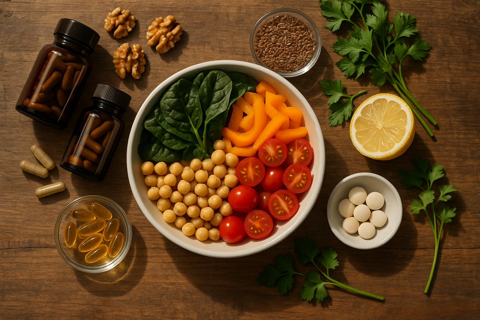 The Smart Vegetarian Supplement Stack