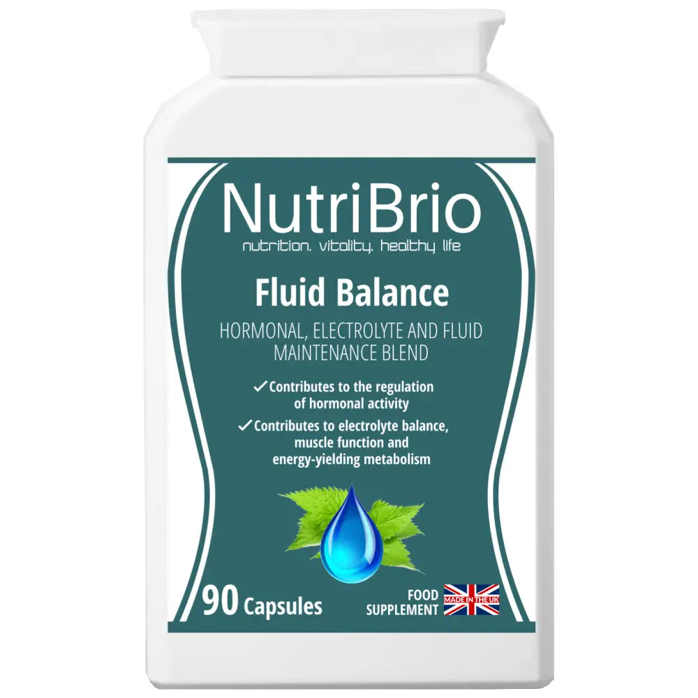 Fluid Balance: Electrolyte, Hormone And Water Balance Blend - from Nutri Brio - Just £12.14