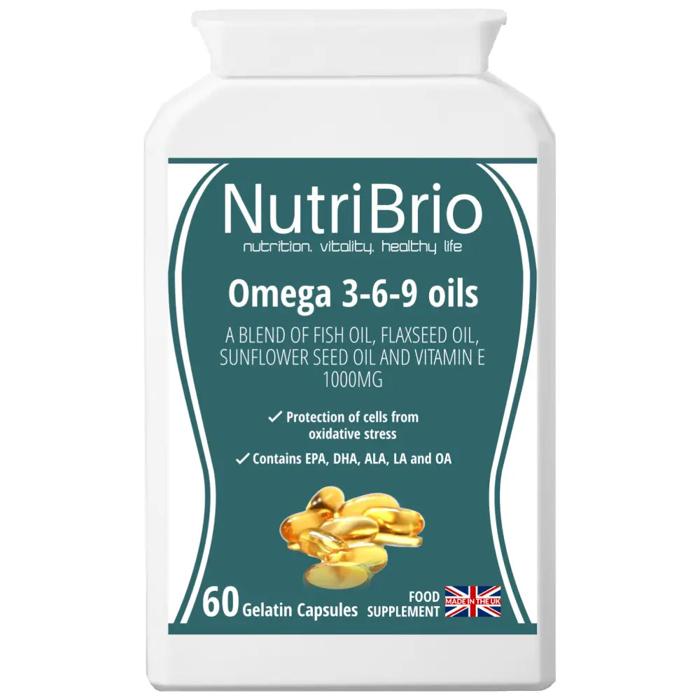 Omega 3-6-9 oils - from Nutri Brio - Just £10.10