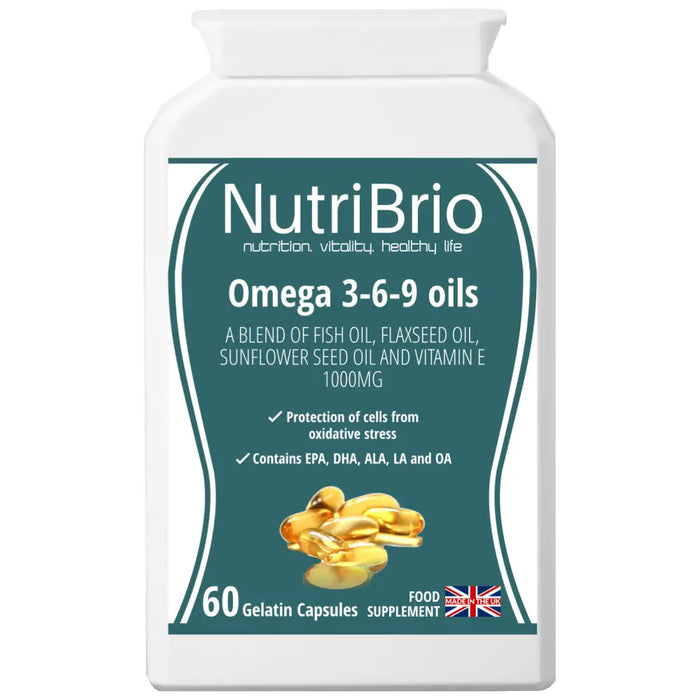 Omega 3-6-9 oils - from Nutri Brio - Just £10.10
