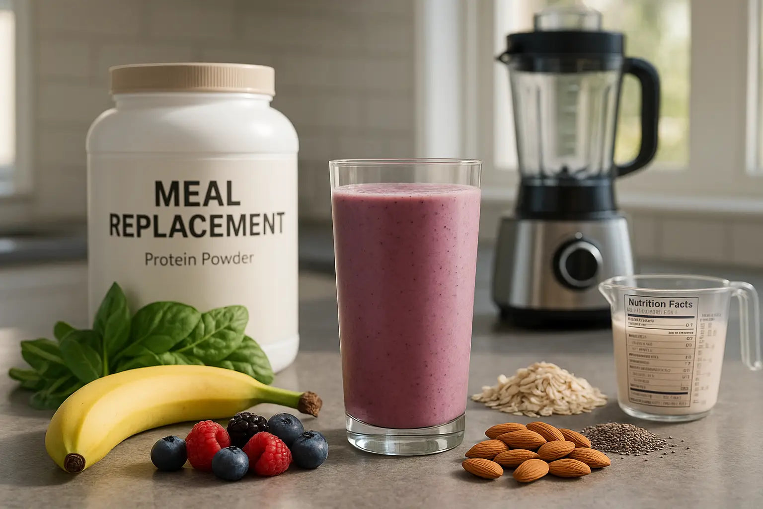 Building a Balanced Meal Replacement Smoothie