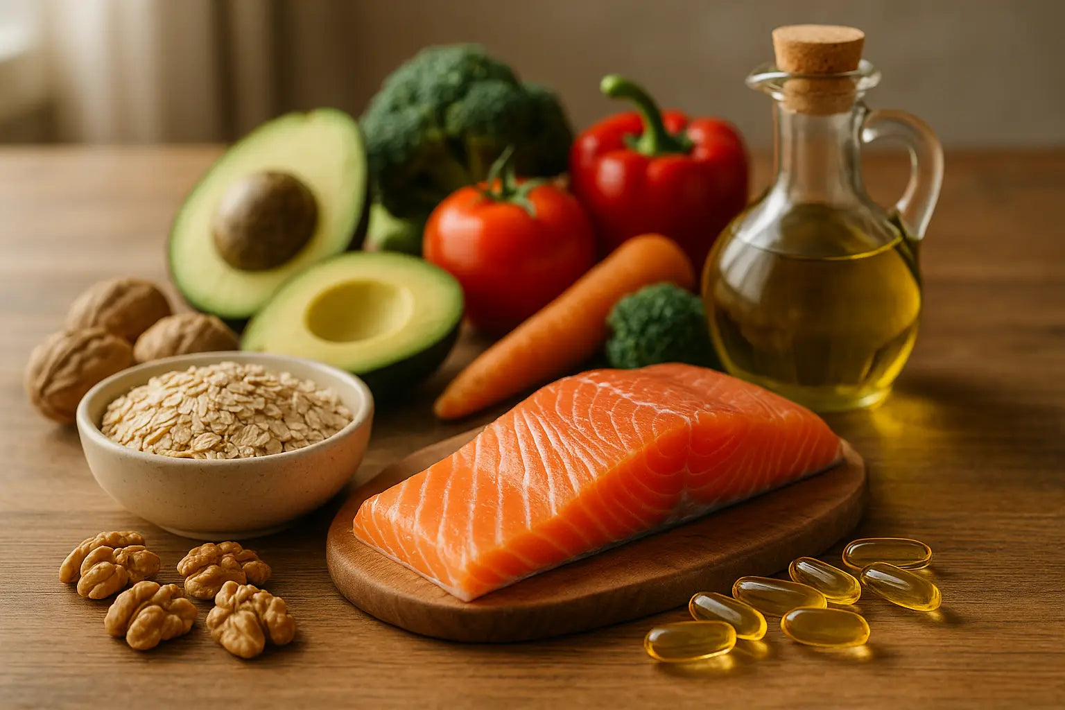 Cholesterol Basics: Food Fibre and Fish Oils