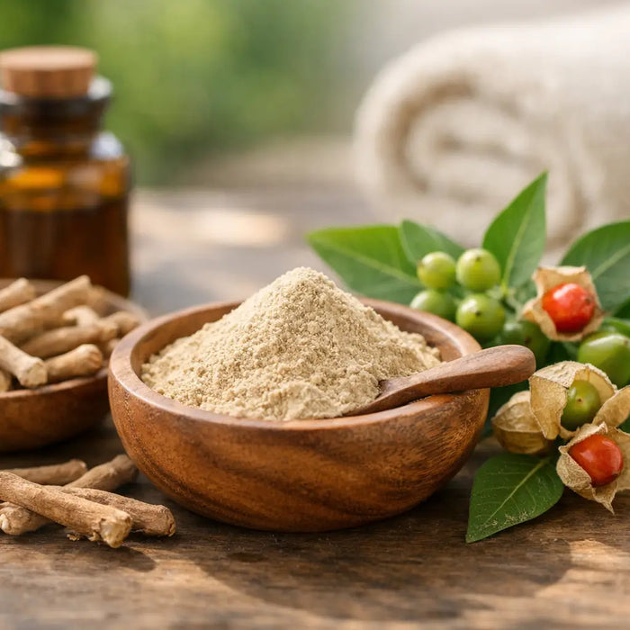 Organic Ashwagandha for Stress Support