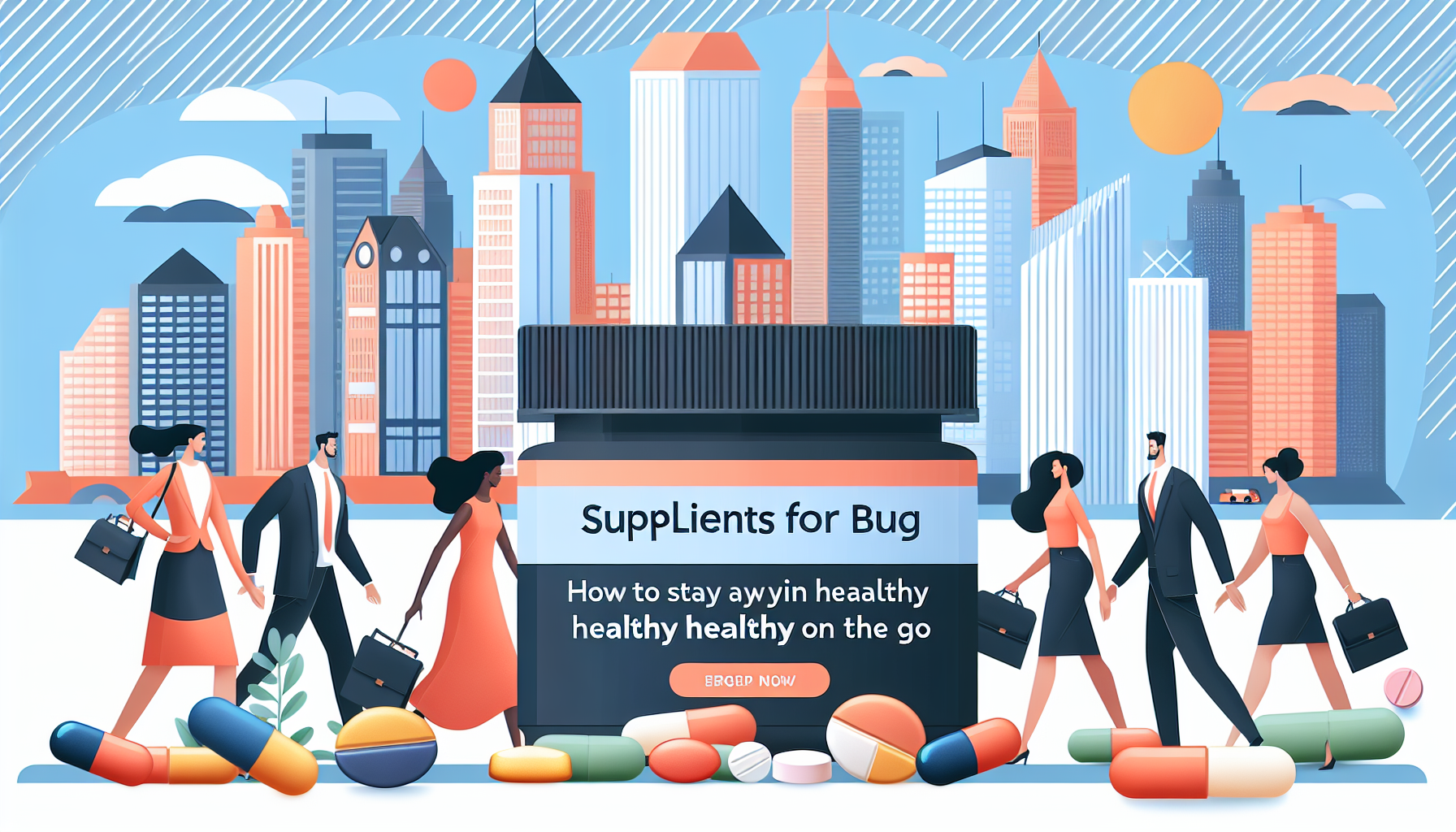 Supplements for Busy Professionals: How to Stay Healthy on the Go