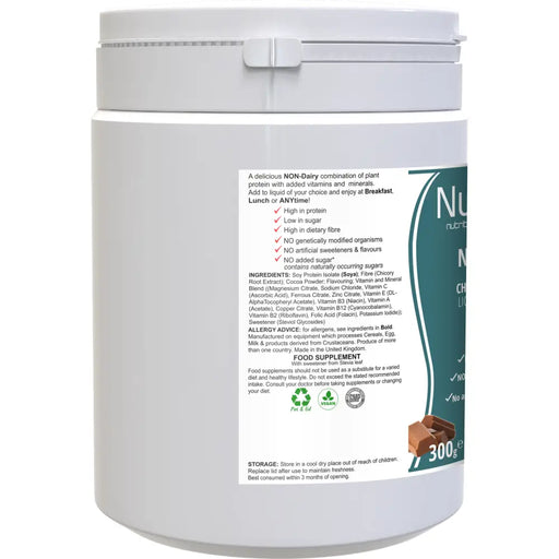 NutriShake: A Dairy-Free And Gluten-Free Chocolate Flavoured Shake -  from NutriBrio - Just £13.70