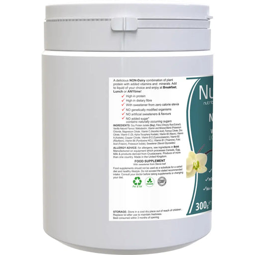 NutriShake: A Dairy-Free And Gluten-Free Vanilla Flavoured Shake -  from Nutri Brio - Just £13.70