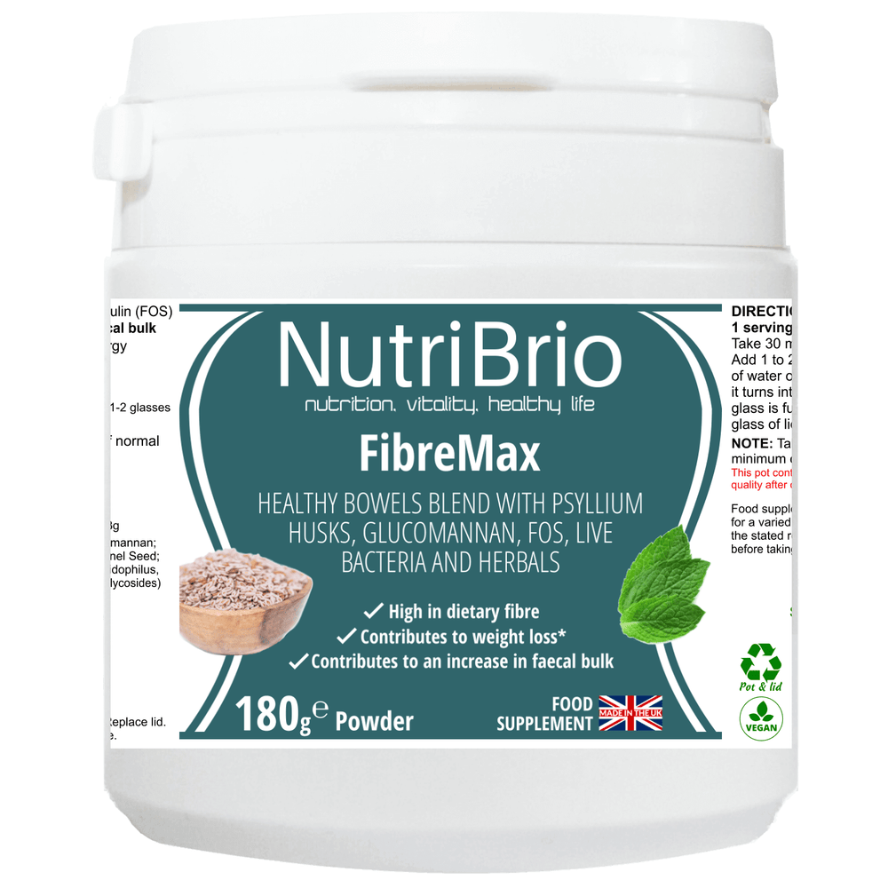 FibreMax High Dietary Fibre, Bulk And Weight Loss Blend -  from Nutri Brio - Just £12.80