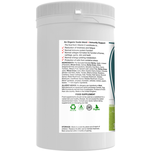 GreenNutri: A Blend Of 35 Organic Ingredients, PLUS Bio-Active Enzymes -  from Nutri Brio - Just £17.60