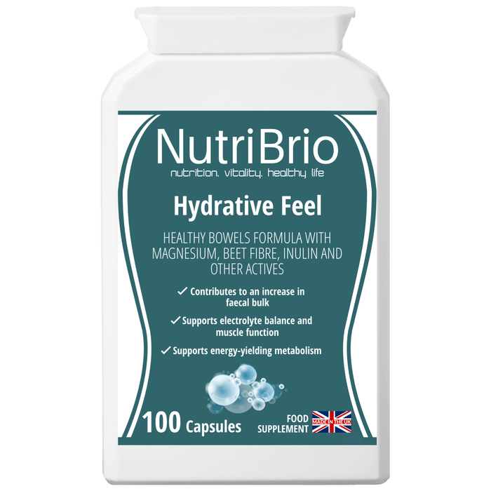 Hydrative Feel: A Magnesium Based Bowel Formula -  from Nutri Brio - Just £17.41